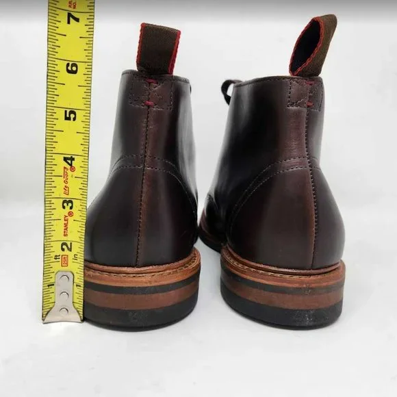 Men's 8 3E Allen Edmonds Patton weatherproof oxford bootsbrown 8 X-Wide